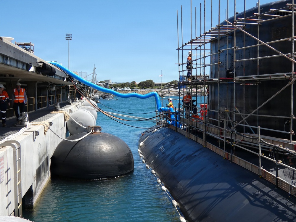 USS VERMONT Submarine Maintenance Period