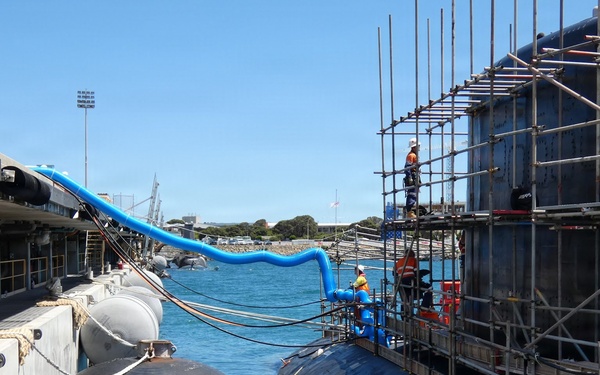 USS VERMONT Submarine Maintenance Period