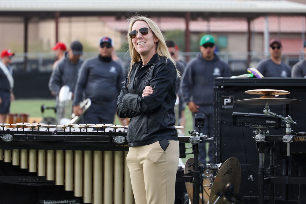 "The Commandant's Own" takes on MCAS Yuma