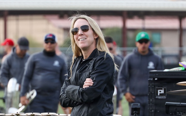 "The Commandant's Own" takes on MCAS Yuma