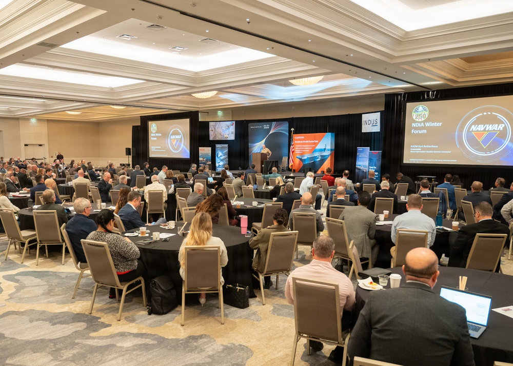 NAVWAR Engages with Industry Partners at NDIA Winter Forum 2026