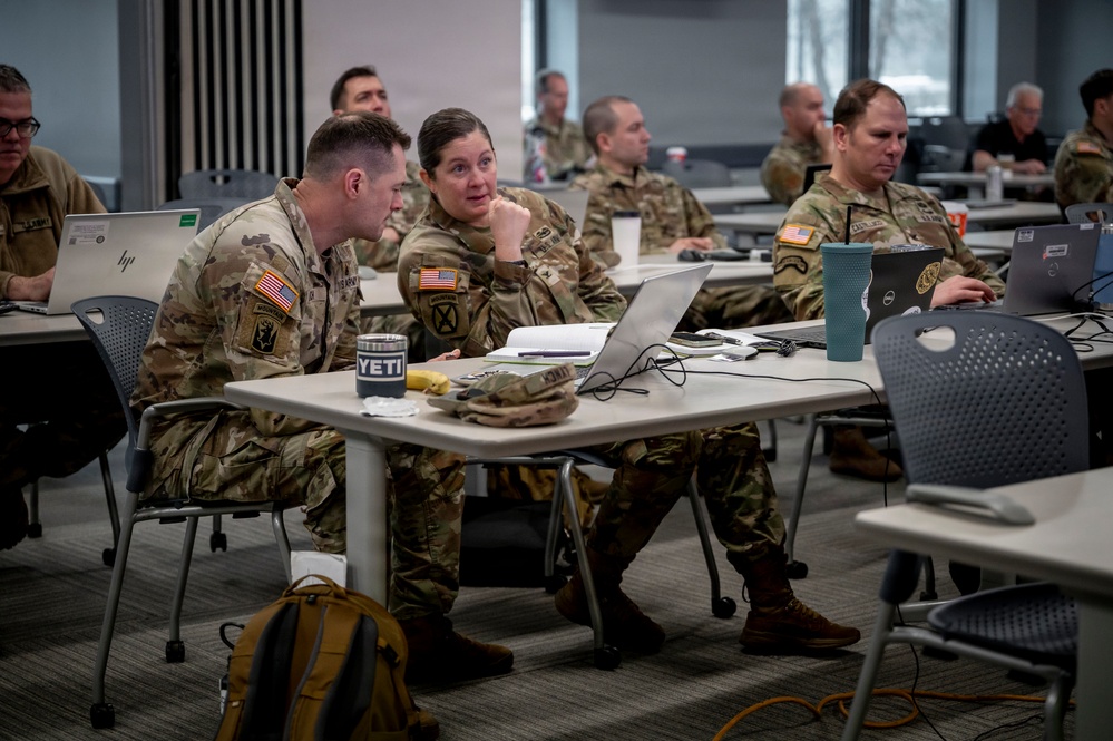 Prepared for the storm: CTNG JFHQ Conducts Joint Task Force Staff Training Course