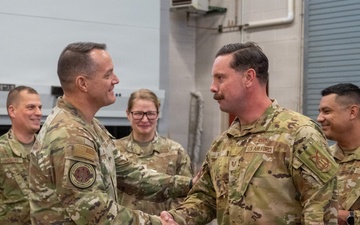 Air National Guard command chief visits 140th Wing