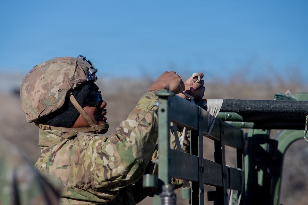 1st Armored Division Conducts E3B Casualty Evacuation Lanes