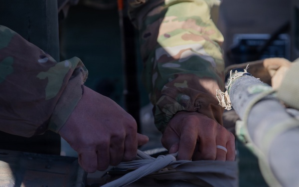 1st Armored Division Conducts E3B Casualty Evacuation Lanes