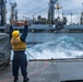 Replenishment-at-sea Aboard the USS Gonzalez (DDG 66)