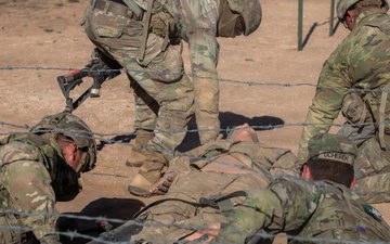 1st Armored Division Conducts E3B Casualty Evacuation Lanes