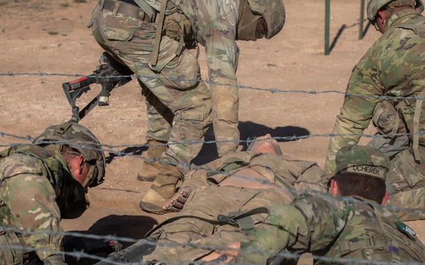 1st Armored Division Conducts E3B Casualty Evacuation Lanes