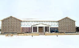 U.S. Army Garrison-Fort McCoy Headquarters building renovation continues; contractor works during winter months