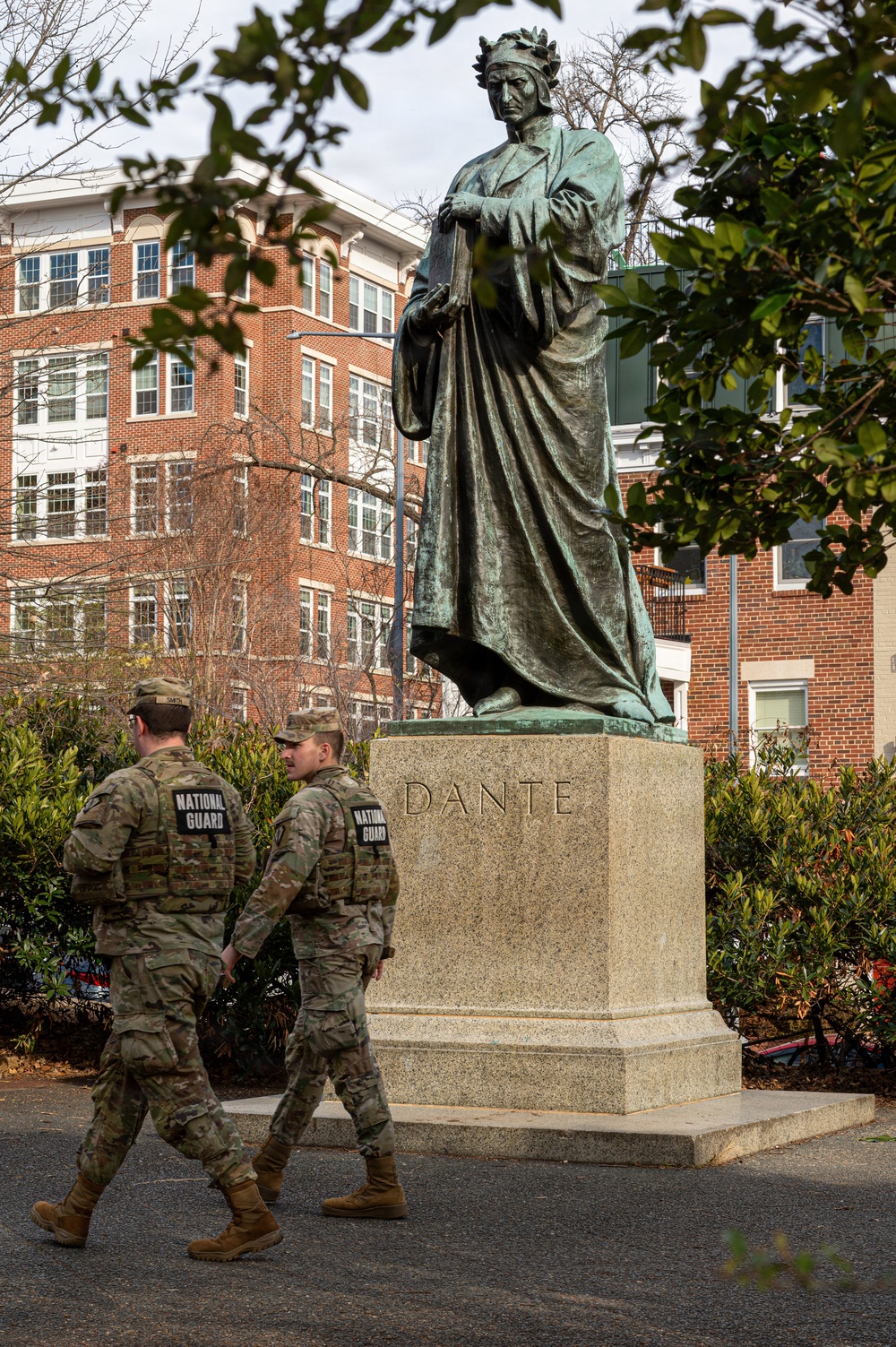 JTF - DC patrols Meridian Hill Park