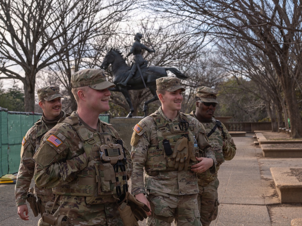 JTF - DC patrols Meridian Hill Park