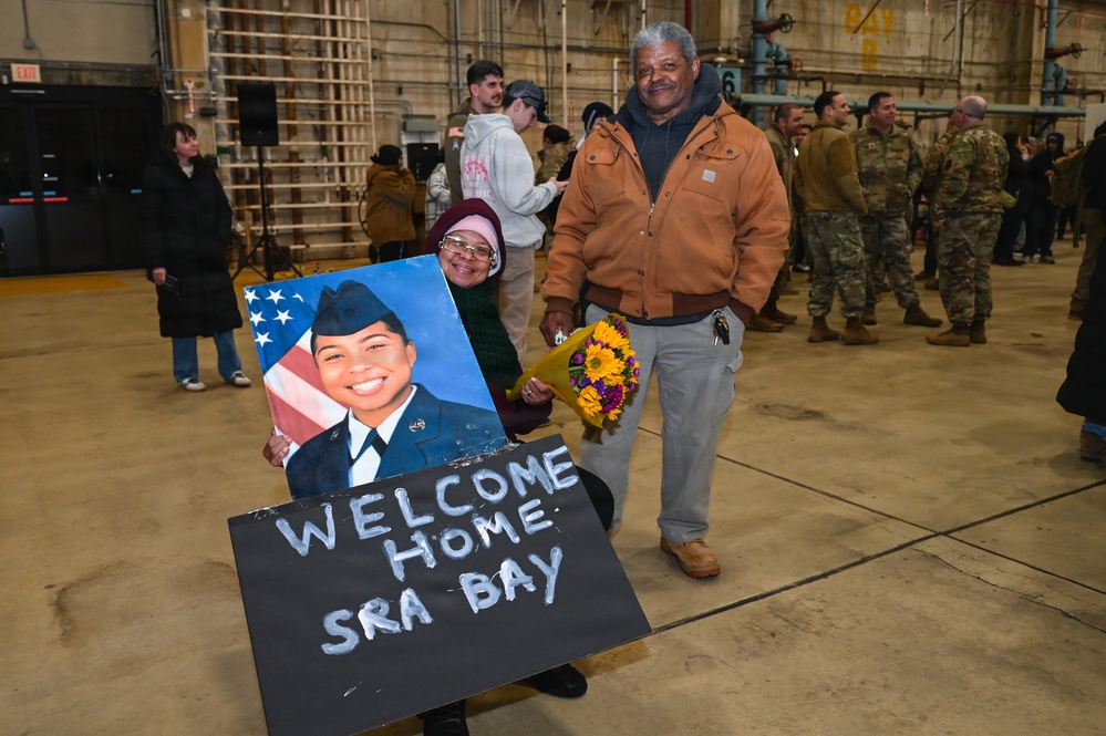 177th Fighter Wing Airmen Return from Overseas Deployment