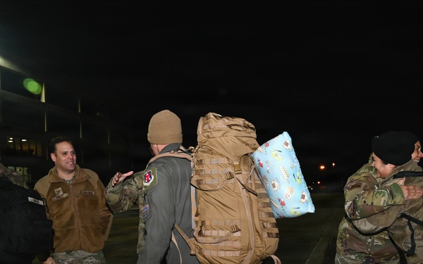 177th Fighter Wing Airmen Return from Overseas Deployment
