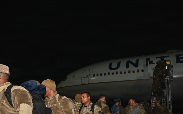 177th Fighter Wing Airmen Return from Overseas Deployment