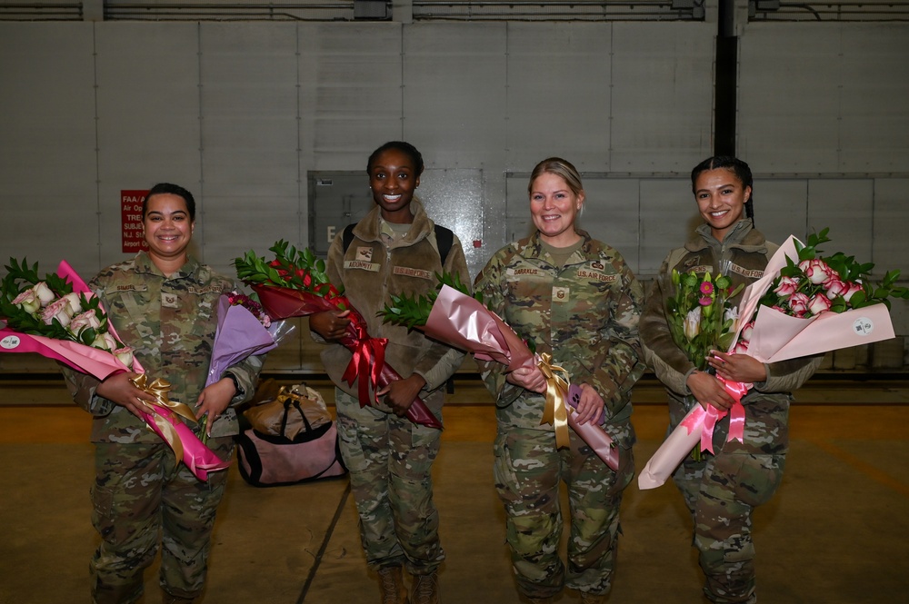 177th Fighter Wing Airmen Return from Overseas Deployment