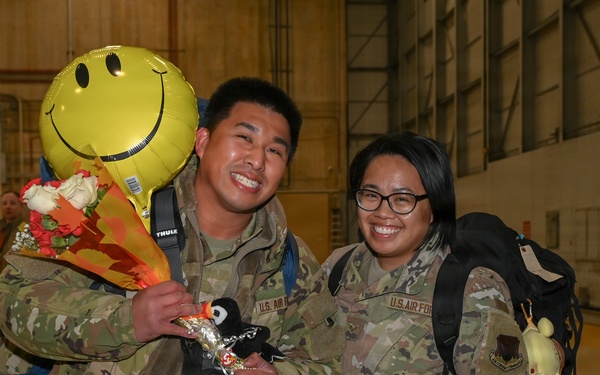 177th Fighter Wing Airmen Return from Overseas Deployment