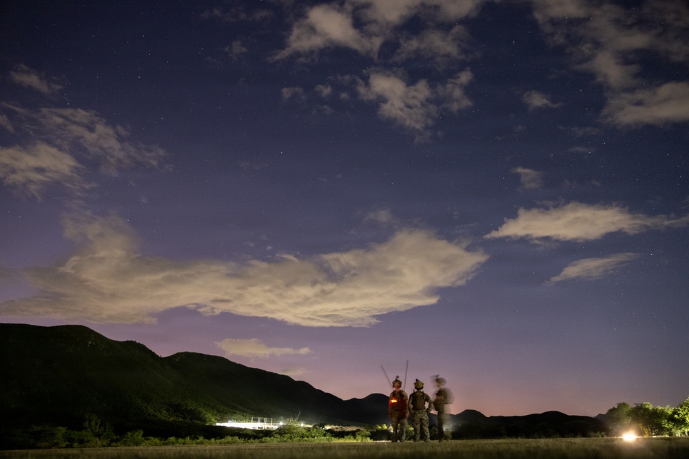 22nd MEU(SOC) | KC-130J Super Hercules Conducts First Landings onto BLT 3/6 Constructed Landing Zone