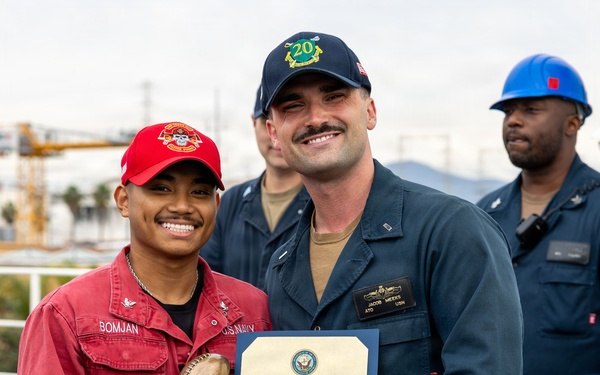 Reenlistments Onboard the USS Green Bay
