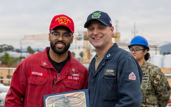 Reenlistments Onboard the USS Green Bay