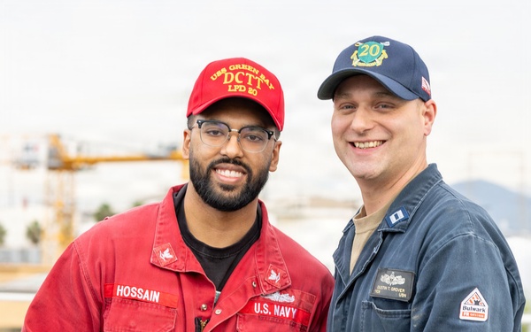 Reenlistments Onboard the USS Green Bay