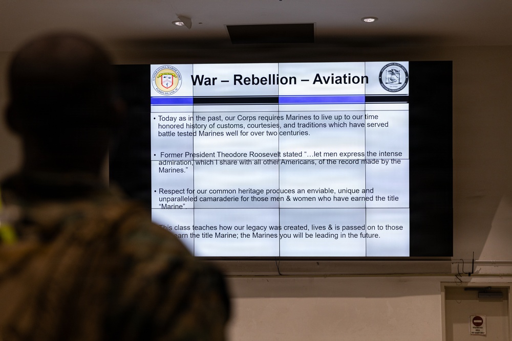 Bravo Company Academic Classes