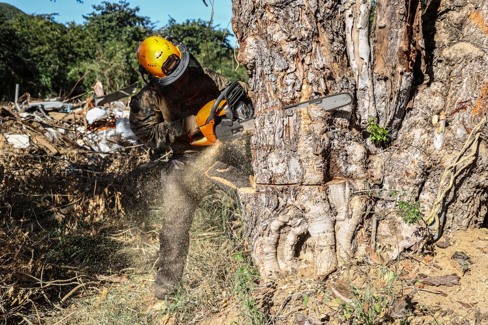 22nd MEU(SOC) | BLT 3/6 Conducts Airstrip Improvement Operations in Puerto Rico