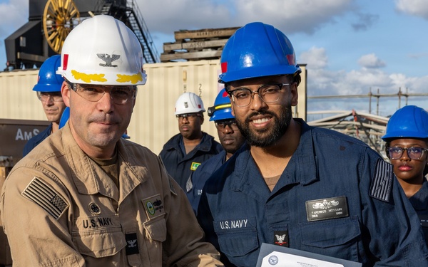 Captain’s Call Onboard the USS Green Bay