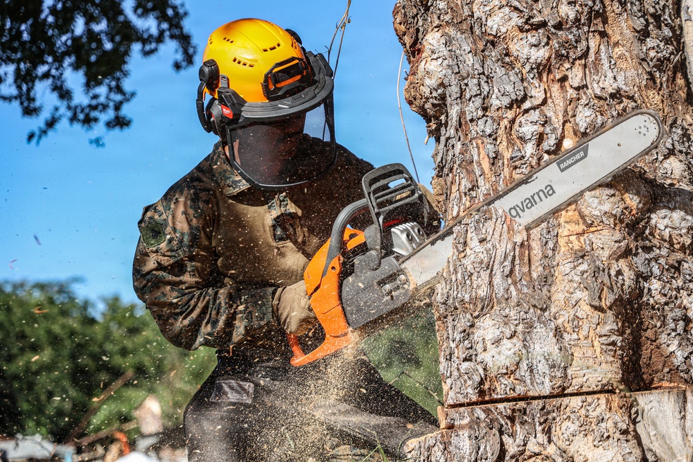 22nd MEU(SOC) | BLT 3/6 Conducts Airstrip Improvement Operations in Puerto Rico