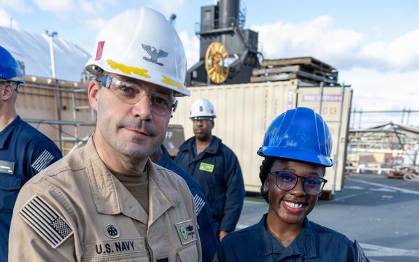 Captain’s Call Onboard the USS Green Bay