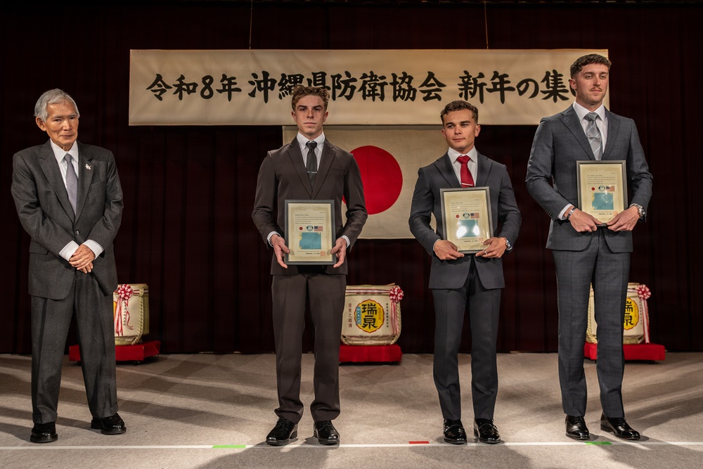Okinawa Defense Association's New Year’s Ceremony