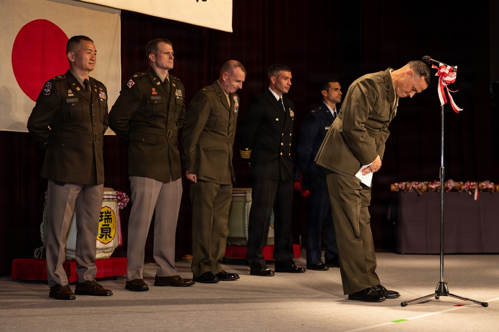 Okinawa Defense Association's New Year’s Ceremony