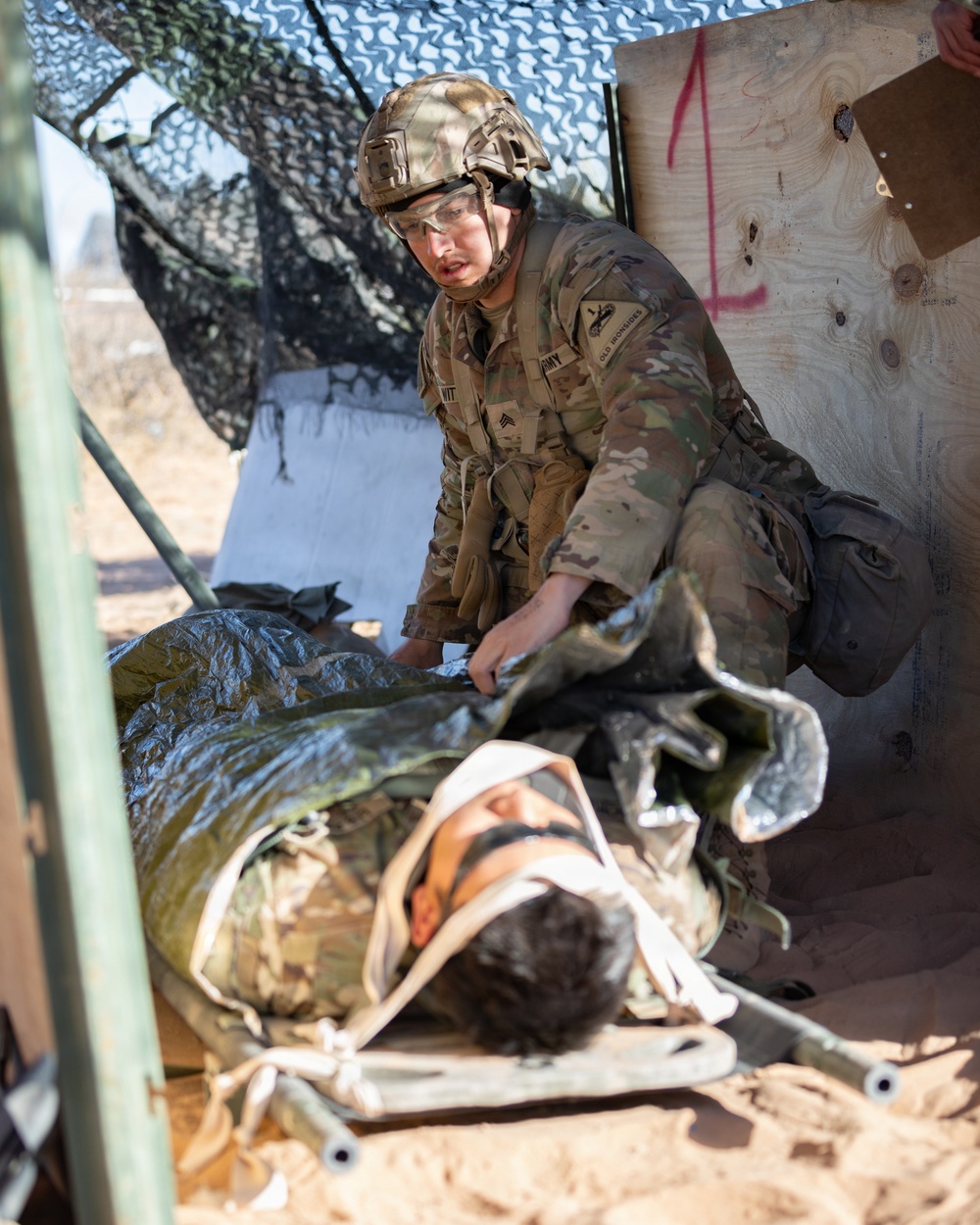 1st Armored Division Conducts E3B Medical Lanes