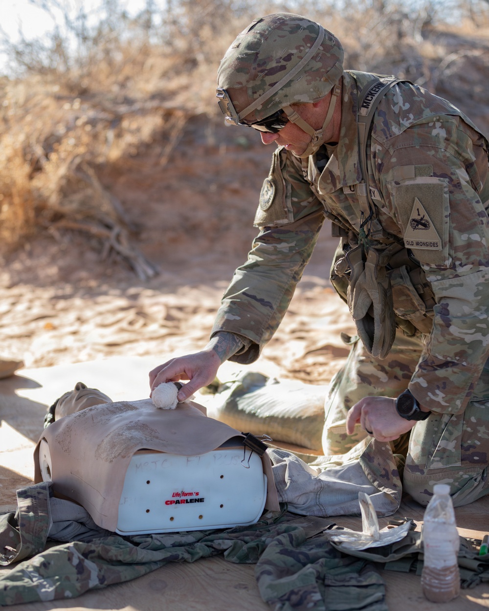 1st Armored Division Conducts E3B Medical Lanes