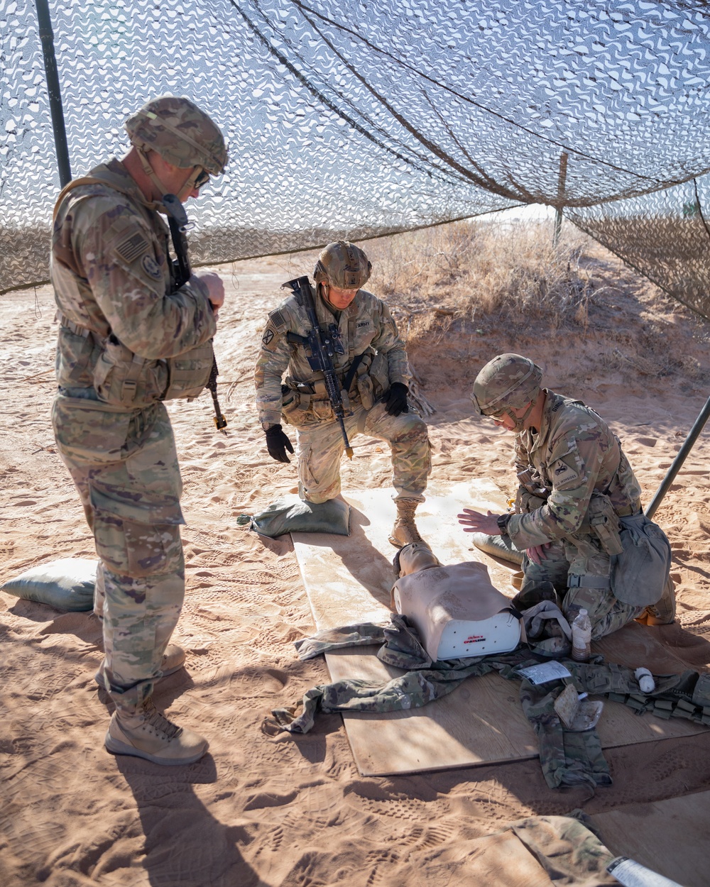1st Armored Division Conducts E3B Medical Lanes