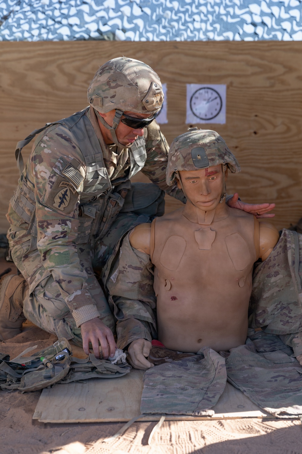 1st Armored Division Conducts E3B Medical Lanes