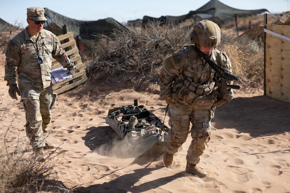 1st Armored Division Conducts E3B Medical Lanes