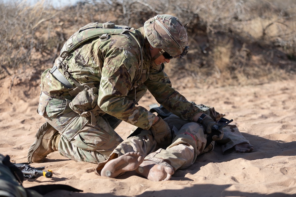1st Armored Division Conducts E3B Medical Lanes