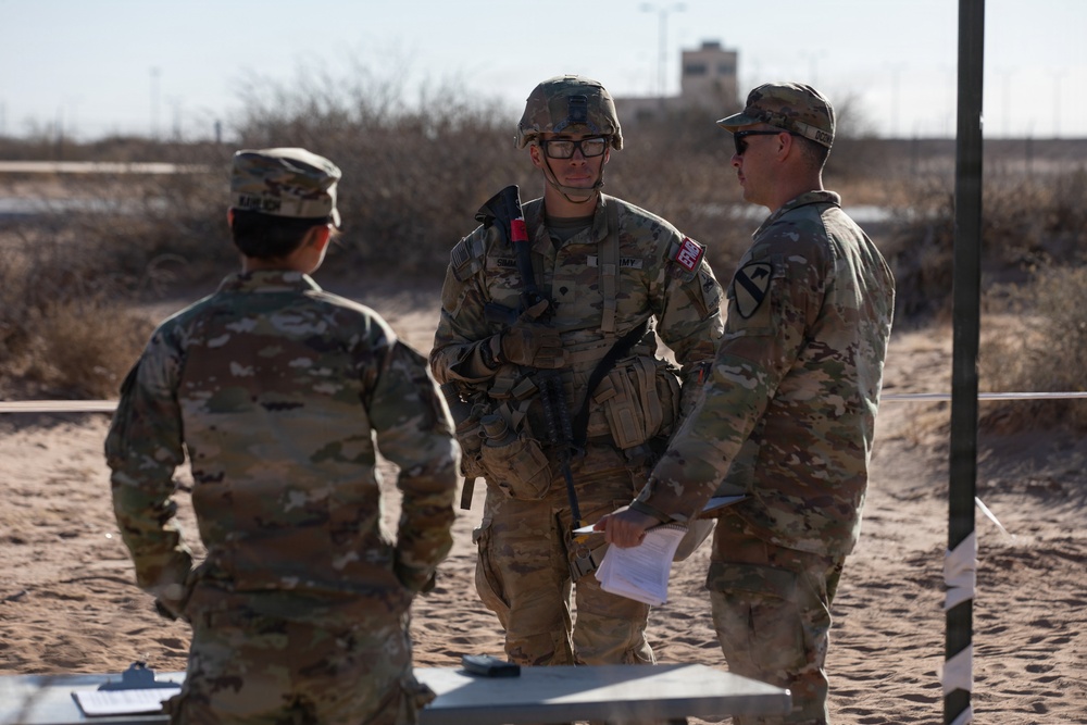 1st Armored Division Conducts E3B Patrol Lanes