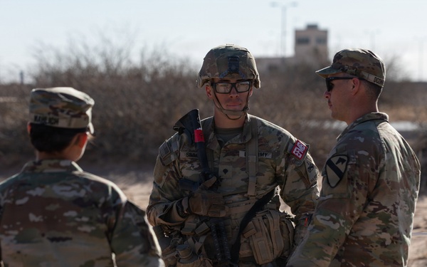 1st Armored Division Conducts E3B Patrol Lanes