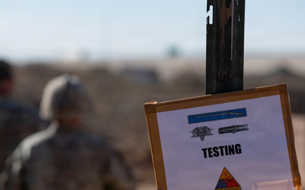 1st Armored Division Conducts E3B Patrol Lanes