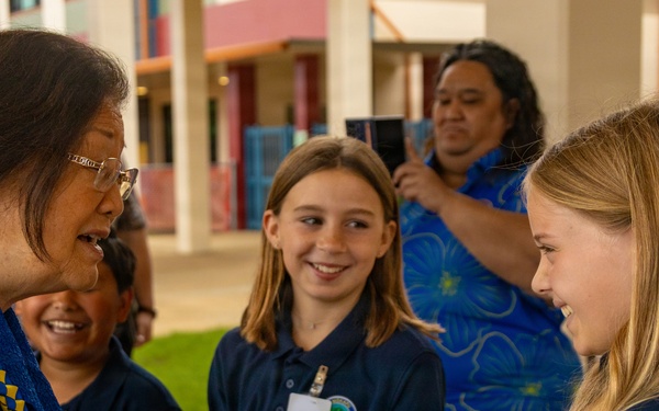 U.S. Sen. Mazie K. Hirono Visits MCBH, Showcasing the New Mokapu Elementary School and Ongoing Barracks Construction