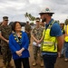 U.S. Sen. Mazie K. Hirono Visits MCBH, Showcasing the New Mokapu Elementary School and Ongoing Barracks Construction
