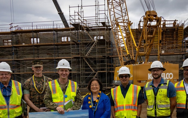U.S. Sen. Mazie K. Hirono Visits MCBH, Showcasing the New Mokapu Elementary School and Ongoing Barracks Construction