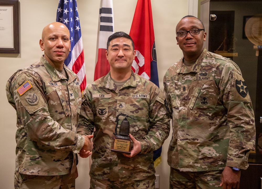 Champion Brigade Boasts 2ID, 8th Army Career Counselors of the Year