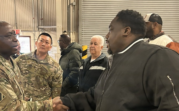 AFSBn-NEA hosted KLE for Colonel Damian E. Douglas