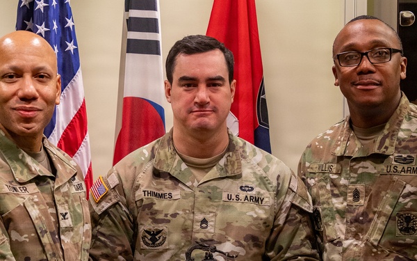 Champion Brigade Boasts 2ID, 8th Army Career Counselors of the Year