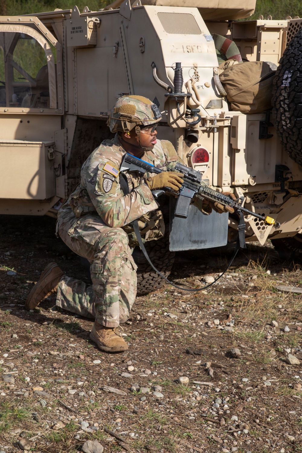 1st Special Forces Group (Airborne) trains enablers on ambush tactics