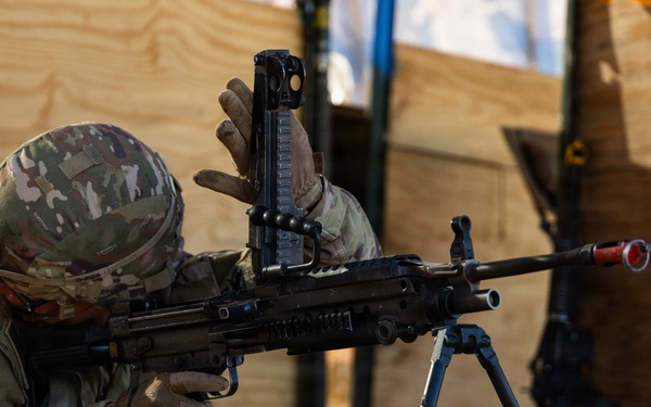 1st Armored Division Conducts E3B Weapons Lanes