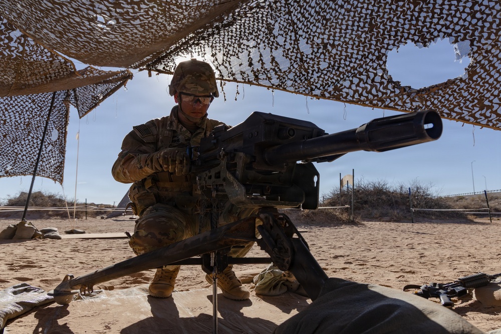 1st Armored Division Conducts E3B Weapons Lanes