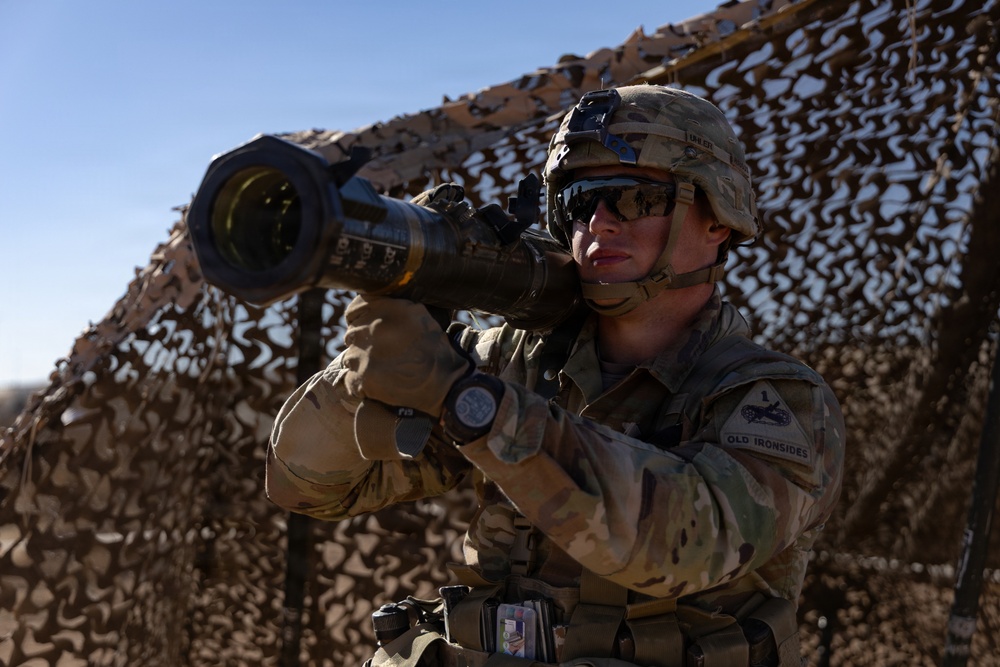 1st Armored Division Conducts E3B Weapons Lanes